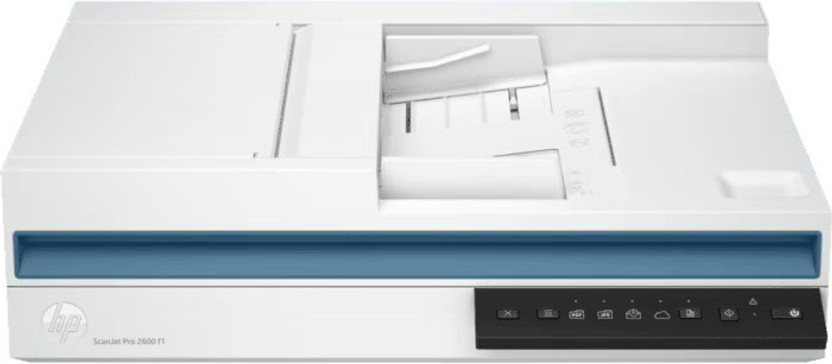 HP Flatbed ScanJet Pro 2600 f1 Scanner(White and Blue)