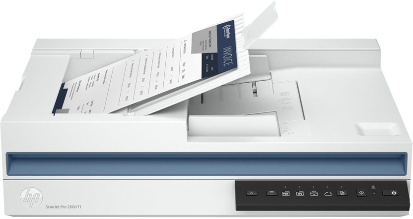 HP Document Pro 2600 f1 Scanner(White)