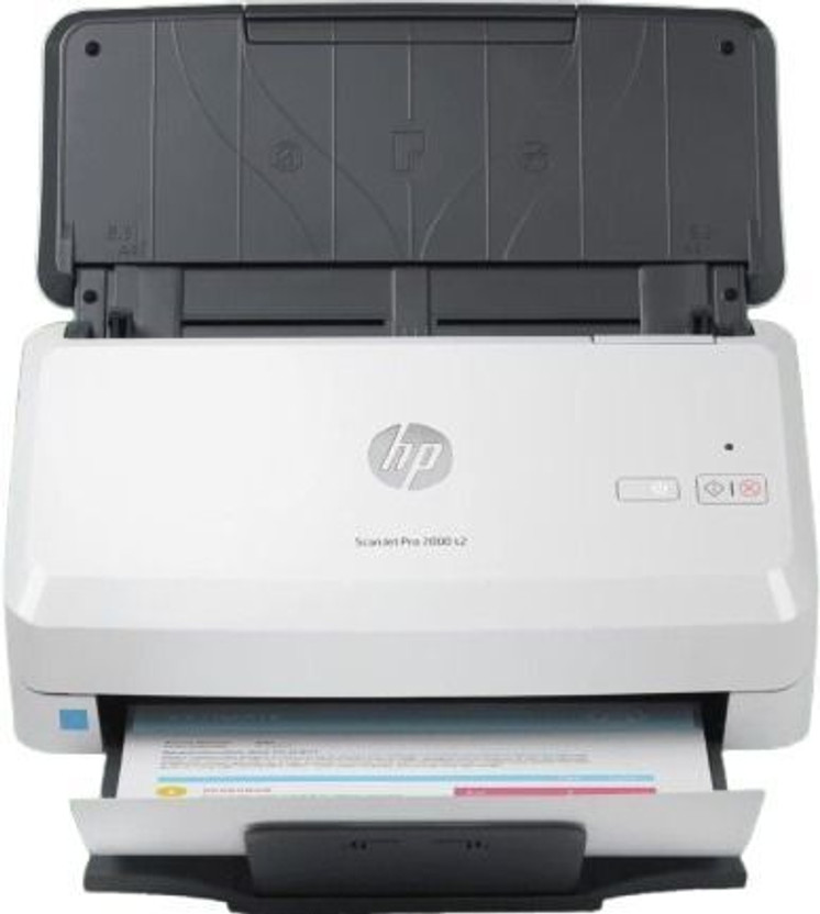 HP ScanJet Pro 2000 s2 Sheet-feed Scanner(Black and White)