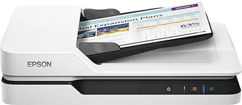 Epson DS-1630 WorkForce - Flatbed Scanner(White & Gray)