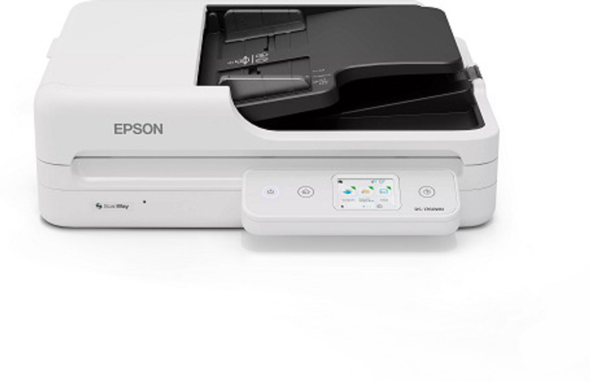 Epson Connectivity and Auto Document Feeder DS-1760WN Network Flatbed Color Duplex Documen Scanner(Black and White)