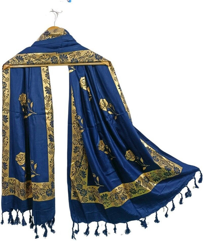 ogs ogs Floral Print Rayon Women Fancy Scarf, Scarf, Stole - Flipkart Deal