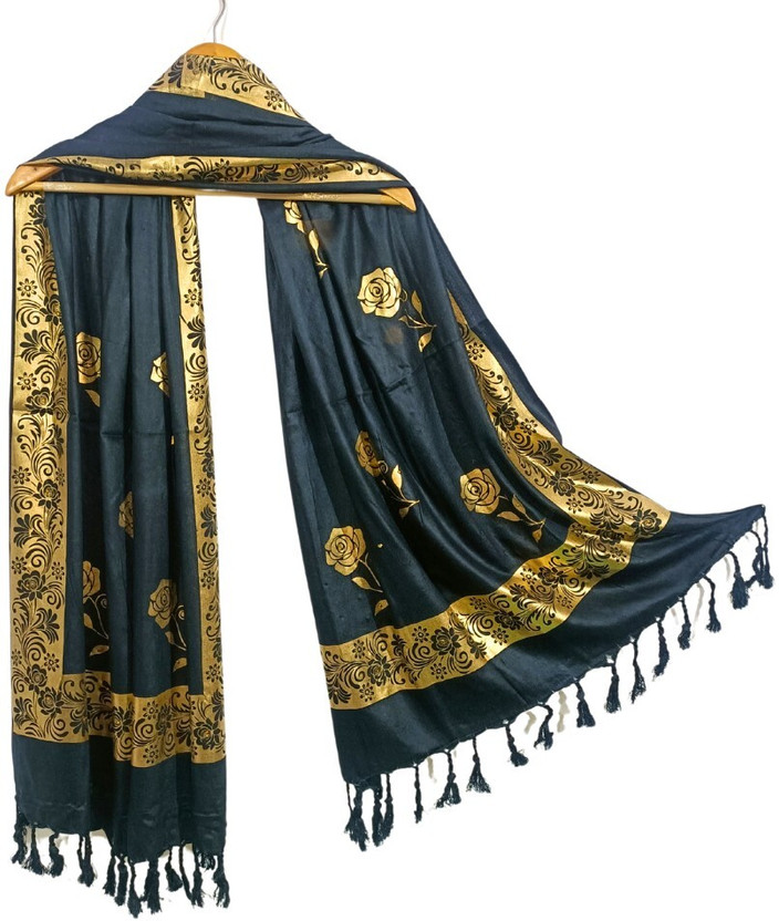 ogs ogs Floral Print Rayon Women Fancy Scarf, Scarf, Stole - Flipkart Deal