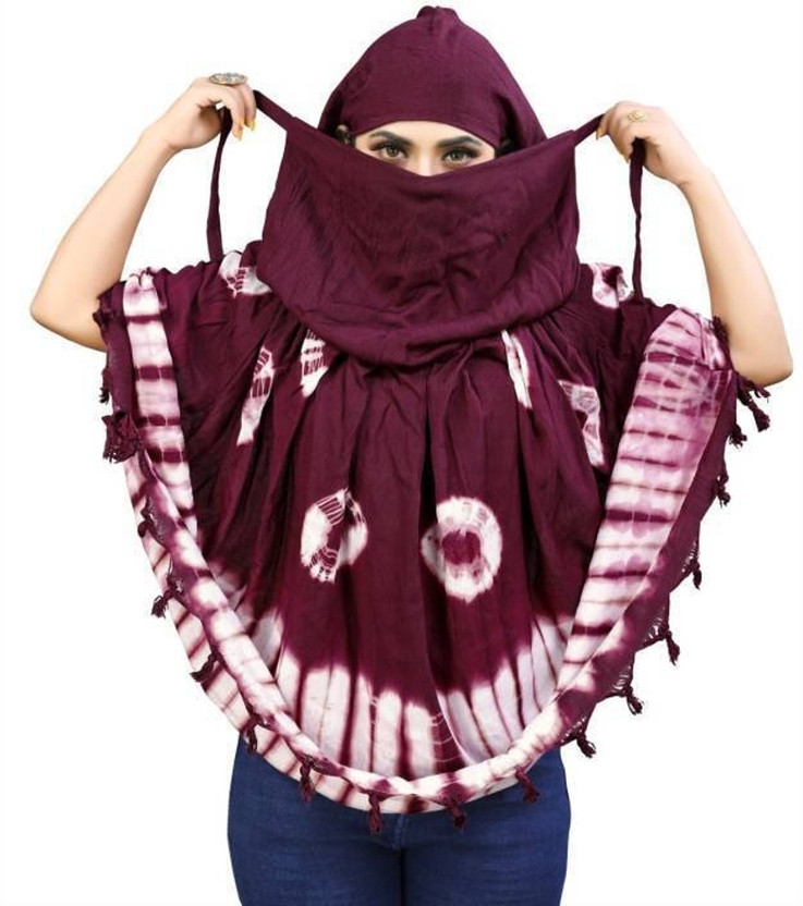 Furuux Enterprise Printed Rayon Girls Scarf, Fancy Scarf
