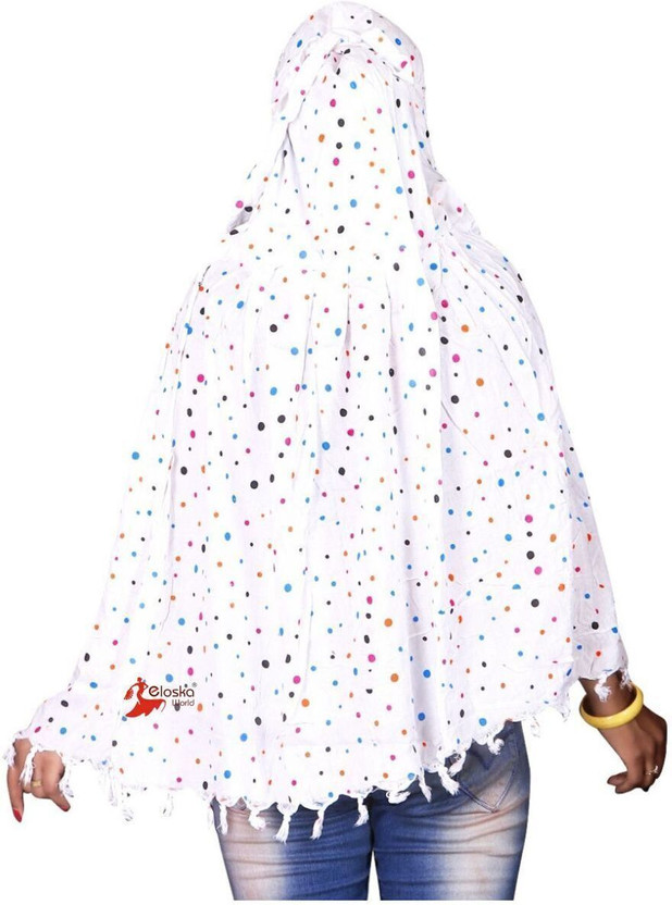 evaclohing evaclohing Printed Cotton Blend Women Bluetooth Scarf, Fancy Scarf, Scarf, Stole, Faux Turtleneck Neck Cover - Flipkart Deal