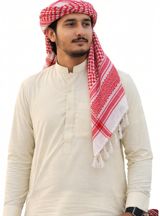 SHAHAN TRADERS Embroidered Cotton Blend Men & Women Fancy Scarf