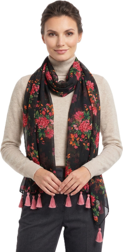 sahil fashion Printed Georgette Women Scarf