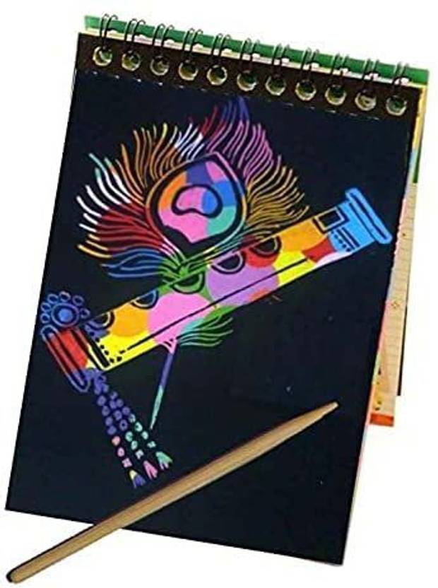 New And Amazing Unicorn Scratch Notebook With Scratching Tool Theme