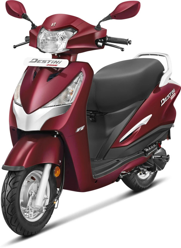 Hero Destini Prime Booking for Ex-Showroom Price(NOBEL RED)