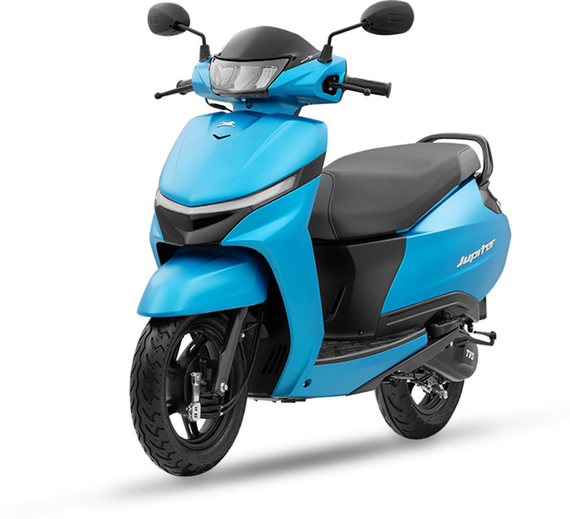 TVS JUPITER Smartxonnect Drum Booking for Ex-Showroom Price(Starlight Blue Gloss)
