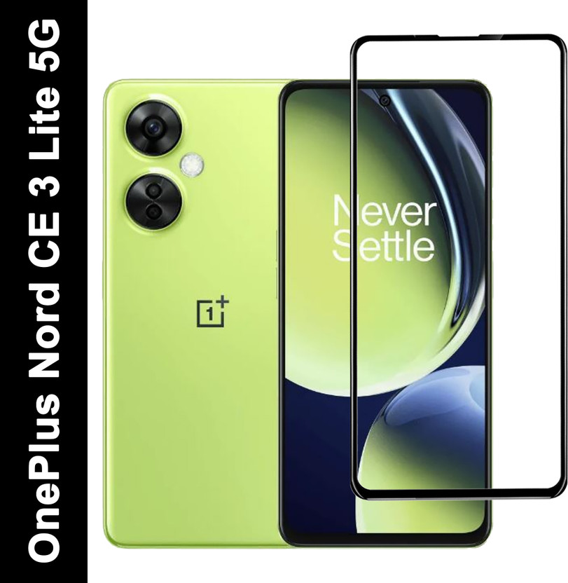Gorilla Cases Edge To Edge Tempered Glass for OnePlus Nord CE 3 Lite 5G(Pack of 1)
