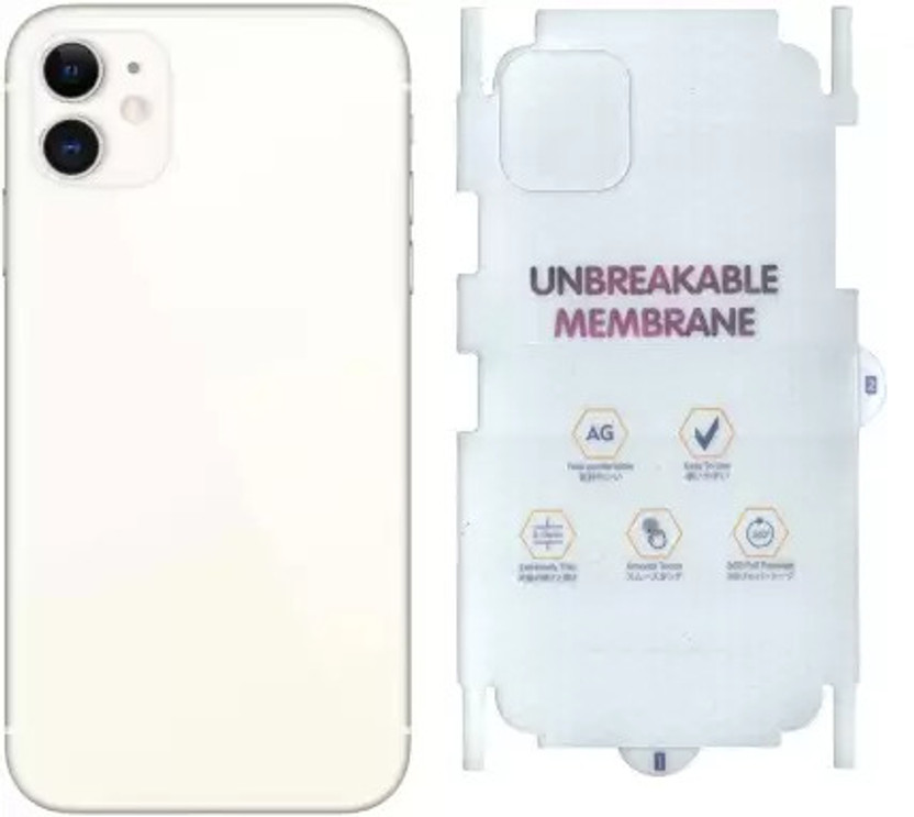 Apple Vikas Back Screen Guard for apple iphone 12 back membren matte(Pack of 1) - Flipkart Deal