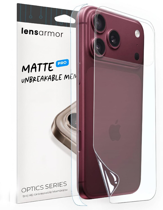 Lensarmor Back Screen Guard for 18 Pro Back Membrane(Pack of 1)