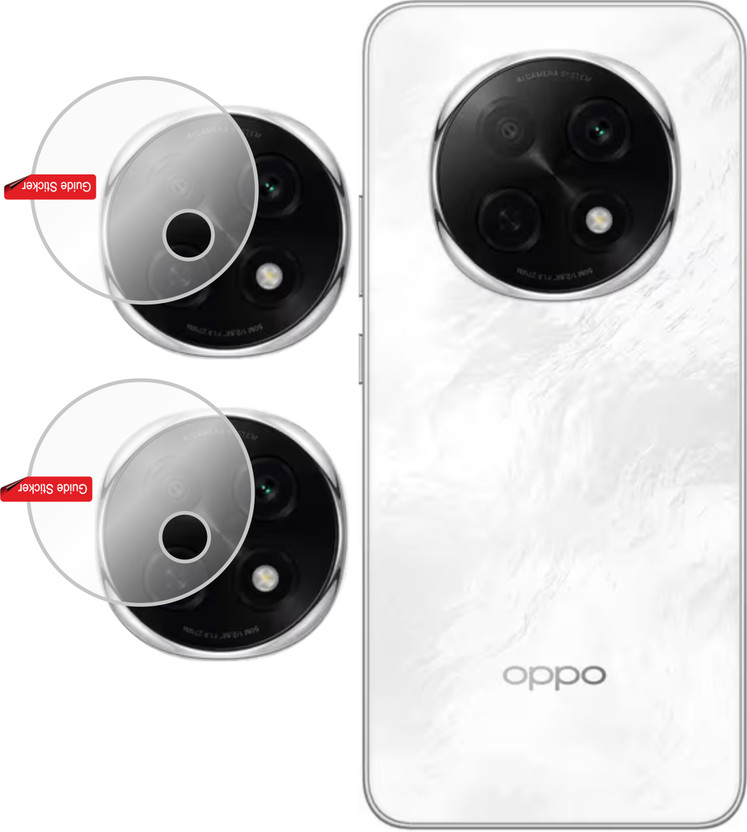 Oppo TRUSTin.ONLINE Camera Lens Protector for OPPO F29 Pro 5G, F29 Pro 5G, {Camera lens}(Pack of 2) - Flipkart Deal