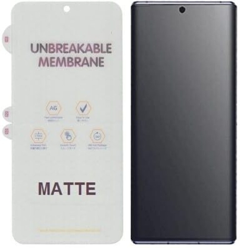 Bulkwala Edge To Edge Tempered Glass for Membrane Matte Screen Protector Flexible Anti-Scratch Film Unbreakable Front Screen Protector for Motorola Moto Edge 50 Fusion 5G - Matte(Pack of 1)