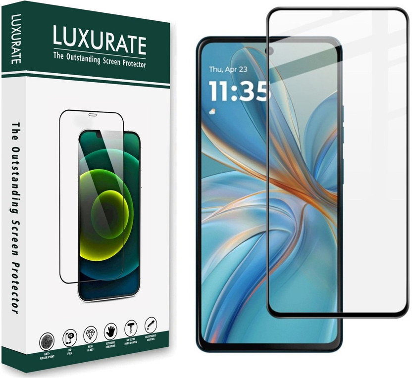 LUXURATE Edge To Edge Screen Guard for OPPO K13 Turbo Pro 5G, with Easy Installation Kit(Pack of 1)