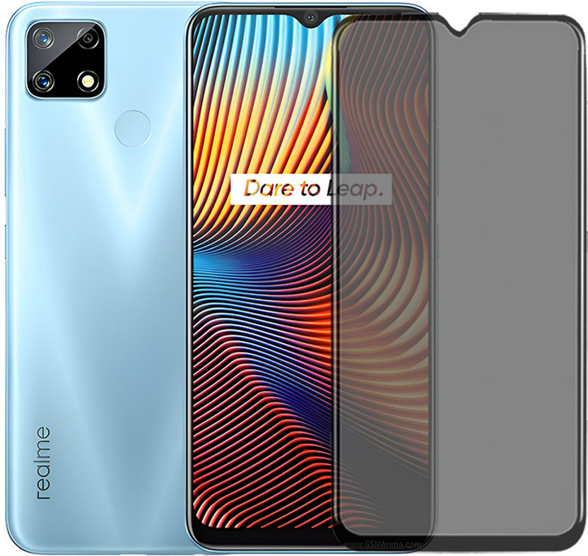 Realme Blate Edge To Edge Tempered Glass for REALME 7I (GLOBAL) PRIVACY TEMPERED GLASS SCREEN PROTECTOR, EDGE TO EDGE ANTI-SPY SHOCKPROOF TEMPERED GLASS(Pack of 1) - Flipkart Deal