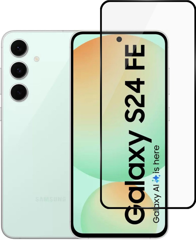 Gorilla Cases Edge To Edge Tempered Glass for SAMSUNG Galaxy S24 FE 5G(Pack of 1)