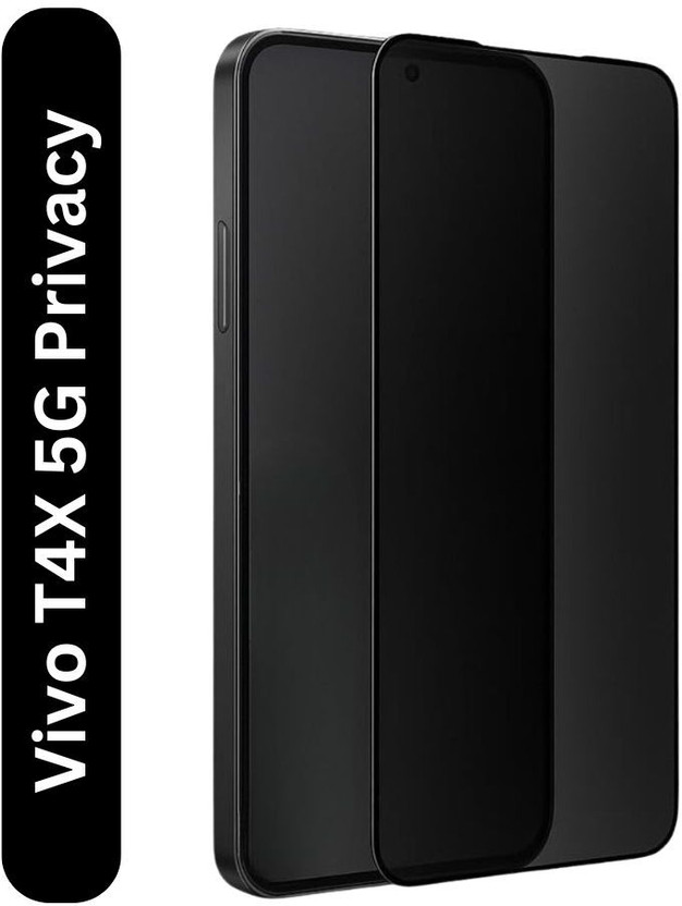 KWINE CASE Edge To Edge Tempered Glass for vivo T4x 5G(Pack of 1)