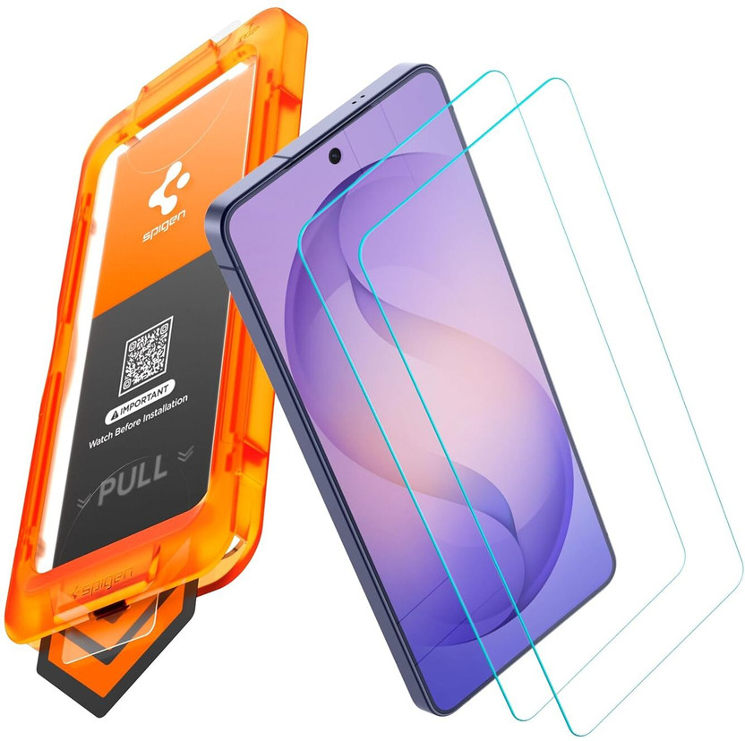 Spigen Edge To Edge Tempered Glass for S26 Ultra, Galaxy S26 Ultra, Samsung S26 Ultra(Pack of 2)