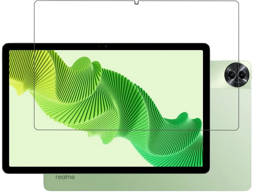 A-Allin1 Edge To Edge Tempered Glass for Realme Pad 2(Pack of 1)
