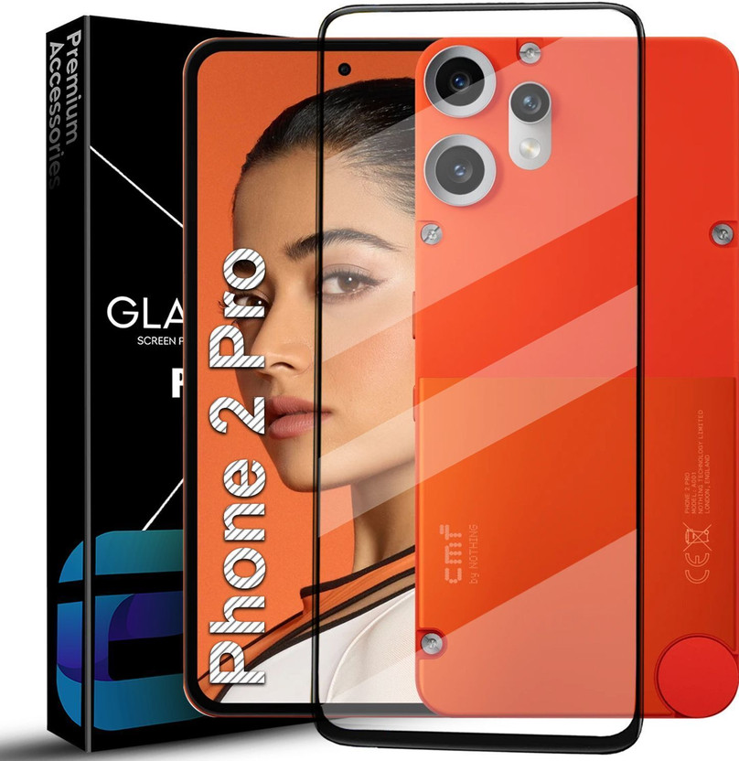EITANSHA CREATION Edge To Edge Tempered Glass for CMF by Nothing Phone 2 Pro 5G, CMF Phone 2 Pro 5G(Pack of 1)