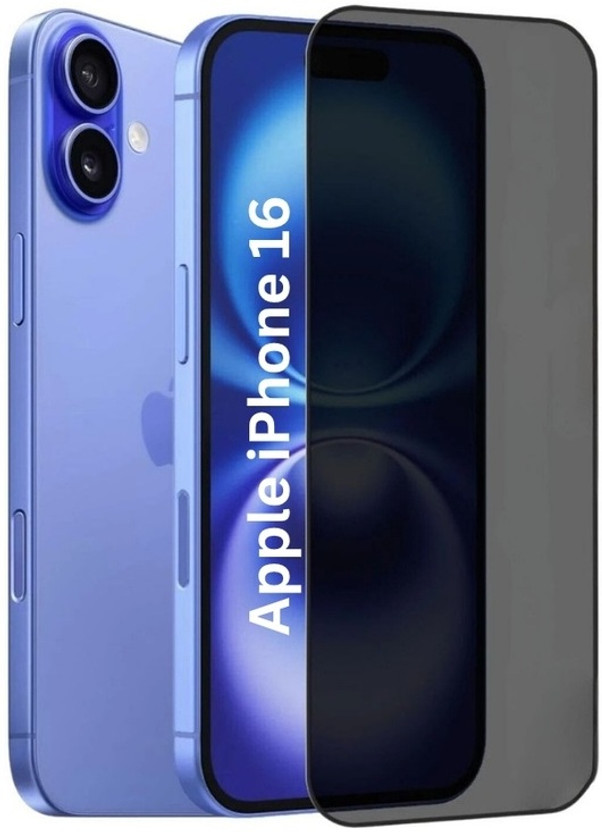 KWINE CASE Edge To Edge Tempered Glass for iPhone 16(Pack of 1)