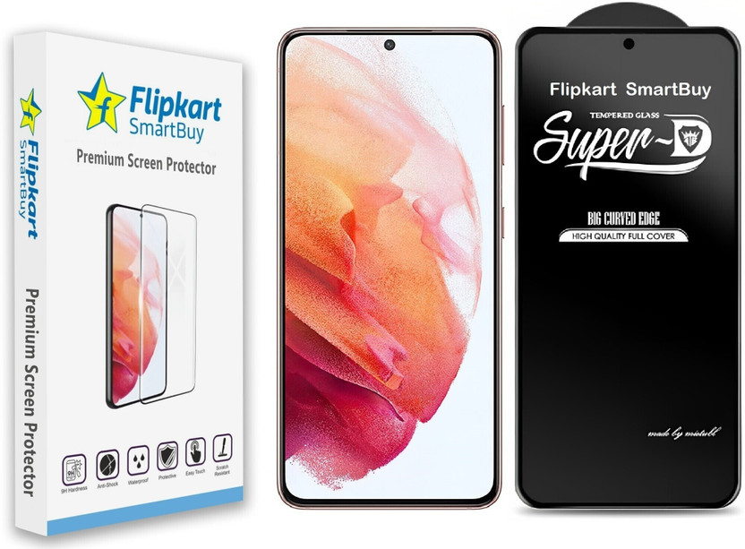 Flipkart SmartBuy Edge To Edge Tempered Glass for Samsung Galaxy S21 FE 5G(Pack of 1)