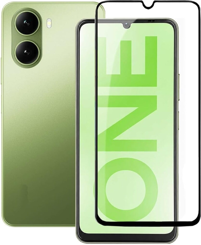 LIKEDESIGN Edge To Edge Tempered Glass for Mivi One 5G, Mivi One(Pack of 1)