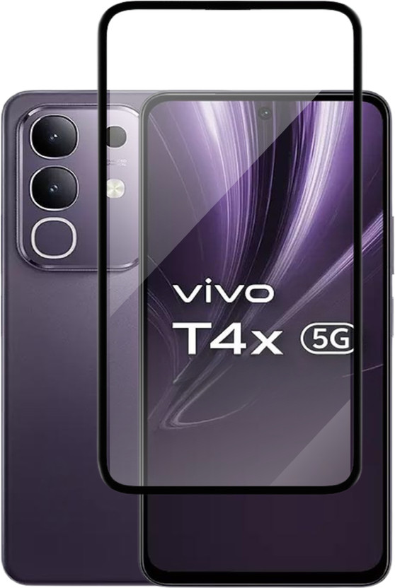 Flipkart SmartBuy Edge To Edge Tempered Glass for vivo T4x 5G(Pack of 1)