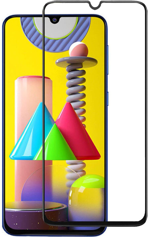AV Edge To Edge Tempered Glass for Samsung Galaxy M31(Pack of 1)