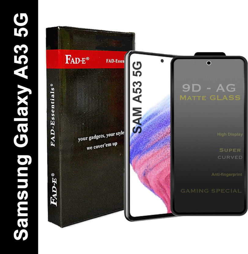 FAD-E Edge To Edge Tempered Glass for Samsung Galaxy A53 5G(Pack of 1)