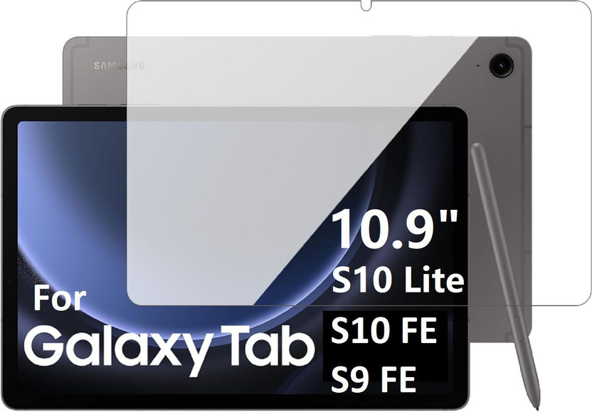 Flipkart SmartBuy Edge To Edge Tempered Glass for Samsung Galaxy Tab S11, S10 Fe, S9 Fe, S10 Lite, s10, s9, s8(Pack of 1)