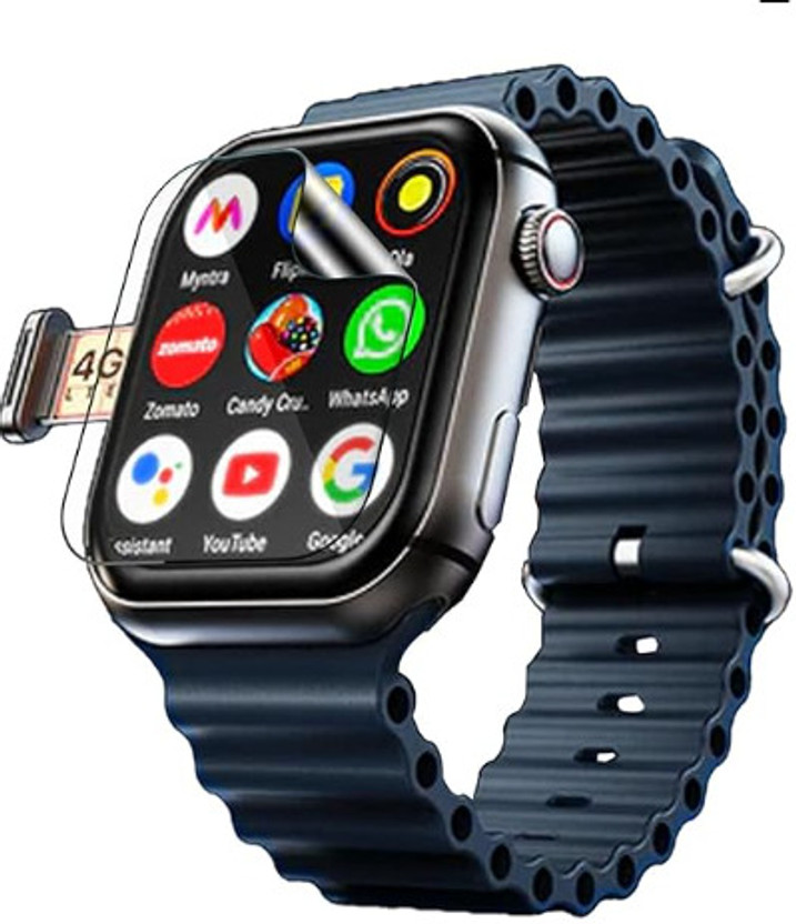 Pranshi Impossible Screen Guard for FIRE-BOLTT Dream Wi-Fi+4G SIM Watch Screen Protector 26.05.2019 - Copy (13)(Pack of 1)