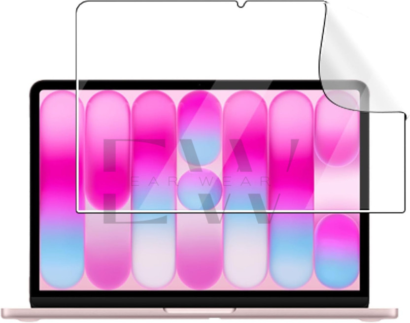 ear wear Impossible Screen Guard for MacBook Neo 13'' (2026, A18 Pro Chip) | Anti Scratch Guard | for Mac Neo 13inch A3404 (9H Nano) (Macbook Neo)(Pack of 1)