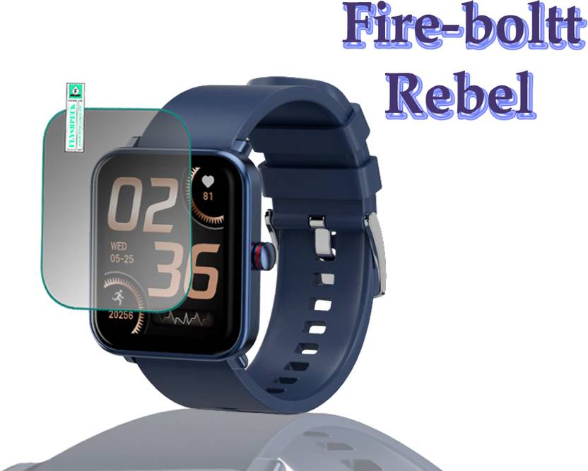 FLYSRPECK Screen Guard for FireBoltt Rebel Smart Watch FLYSRPECK