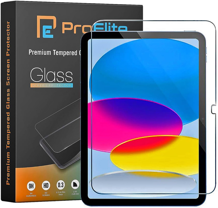 Proelite Screen Guard for Apple iPad (A16) 11th/10th Gen 2025/2022 Premium Tempered Glass Screen Protector(Pack of 1)