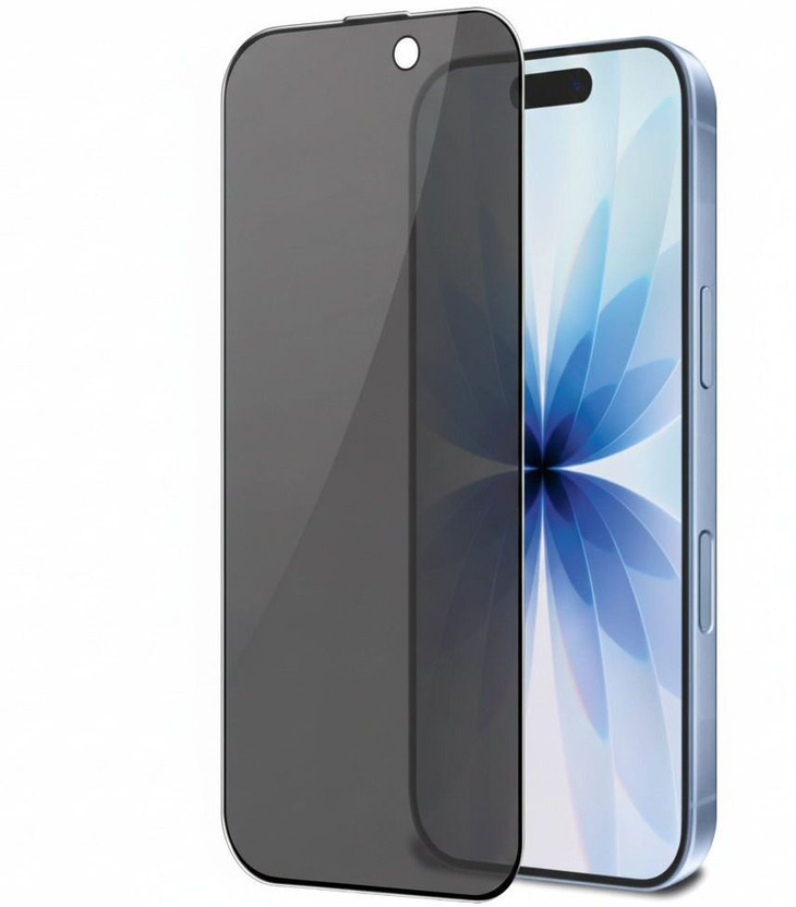 AnZEssentials Tempered Glass Guard for iPhone 17 | Privacy | Anti Spy(Pack of 1)