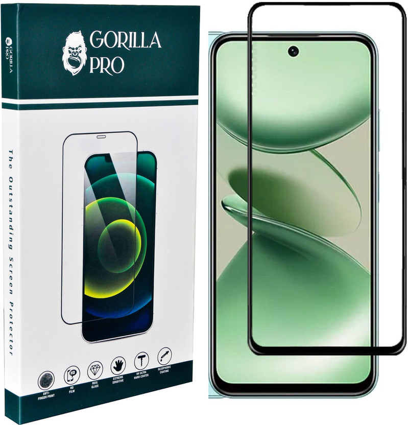 GORILLA PRO Tempered Glass Guard for Infinix Smart 9, Infinix Smart 9 HD, Tecno Spark Go 1, Tecno Spark Go 2025, Tecno Spark 30C 5G, Tecno Spark 30 5G, Tecno Pop 9, Tecno Pop 9 5G, Infinix Hot 50i, Motorola Moto G 5G(Pack of 1)