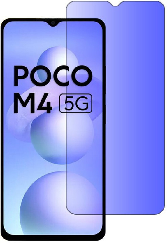 Infigo Tempered Glass Guard for Poco M4 5G(Pack of 1)