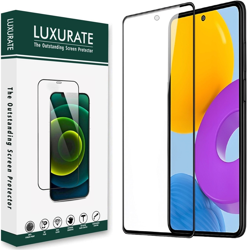 LUXURATE Tempered Glass Guard for Samsung Galaxy Z Fold 3(Pack of 1)