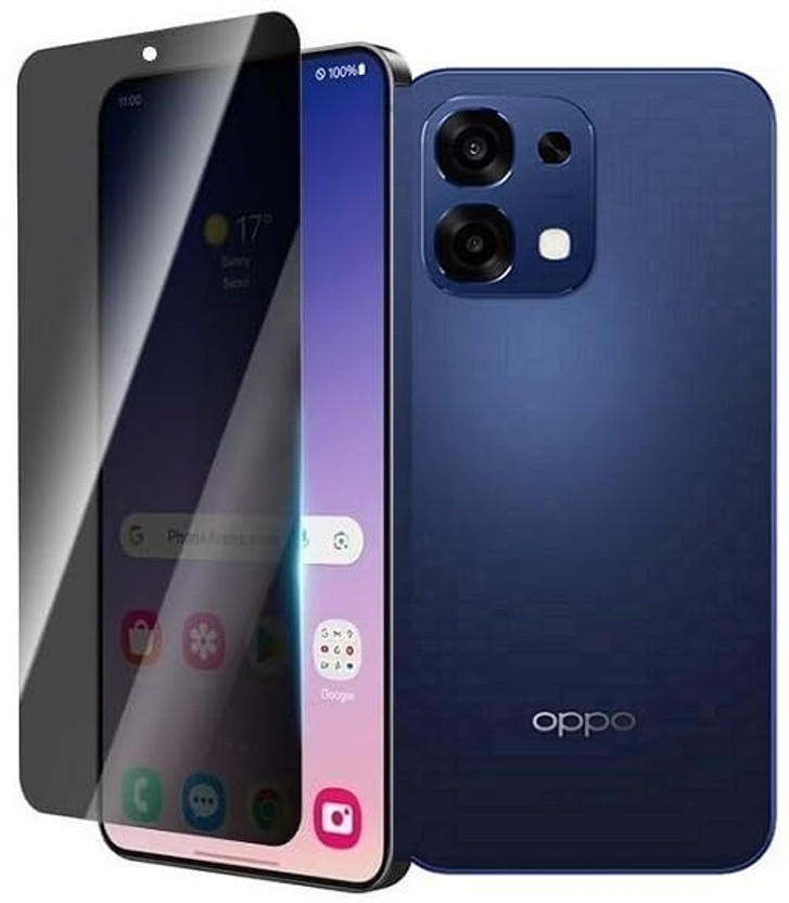 T MAGIC Tempered Glass Guard for Oppo F31 5G Privacy Tempered Glass Screen Protector Case Friendly Easy Installation Kit(Pack of 1)