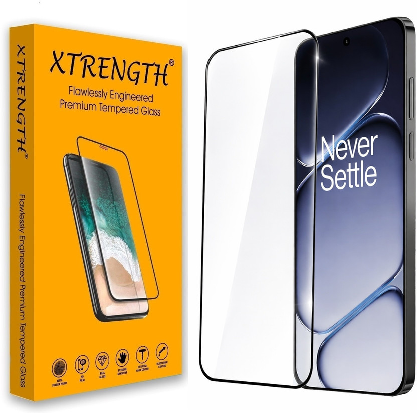 XTRENGTH Tempered Glass Guard for OnePlus Nord 6 5G, Premium Gorilla Screen Protector, with Easy Installation Kit(Pack of 1)