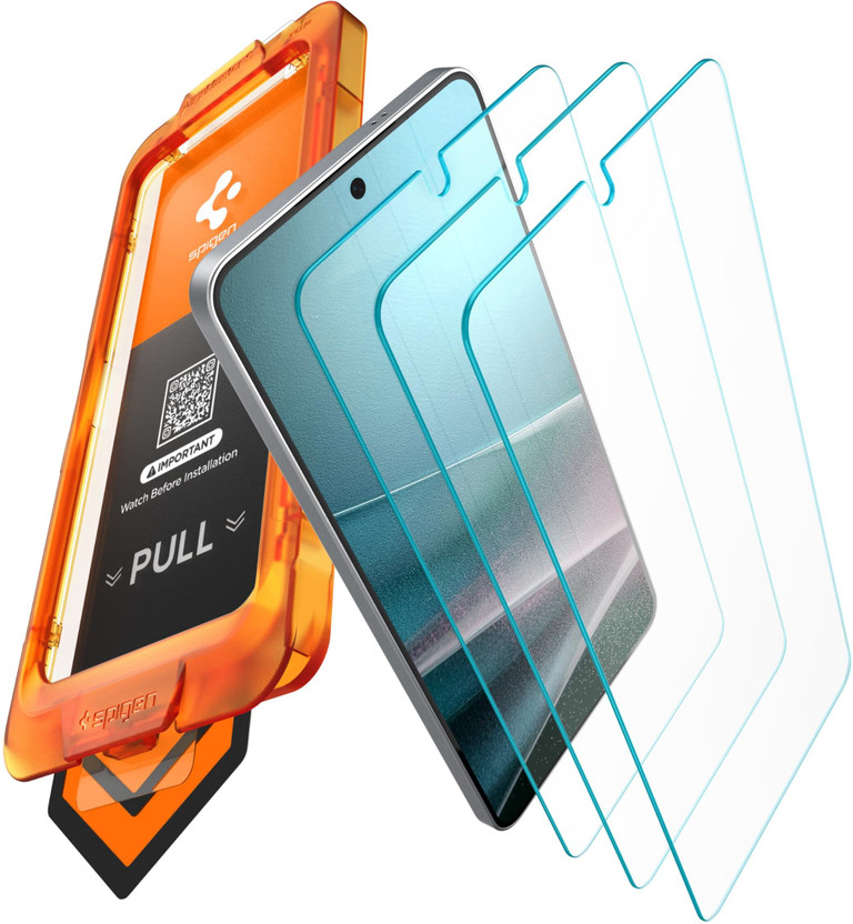 Samsung Spigen Screen Guard with Applicator Kit for Samsung Galaxy S25 Edge(Pack of 3) - Flipkart Deal