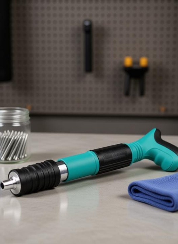 KRUTHU Manual Steel Nail Gun Portable Concrete Drywall Fastening Tool Drywall Screw Gun(Corded & Cordless)