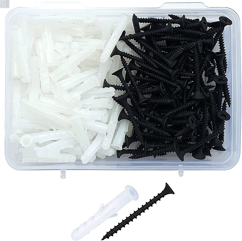 HALSEY Carbon Steel Bugle Head Drywall Screw(30 mm Pack of 150)
