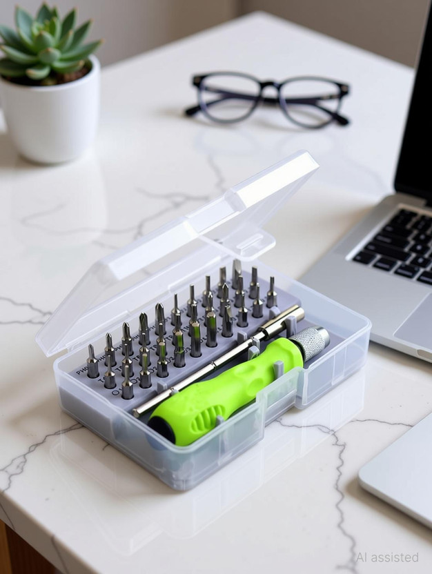 Toolihub Mini Screwdrivers Kit with Extension Rod Precision Screwdriver Set Precision Screwdriver Set(Pack of 32)
