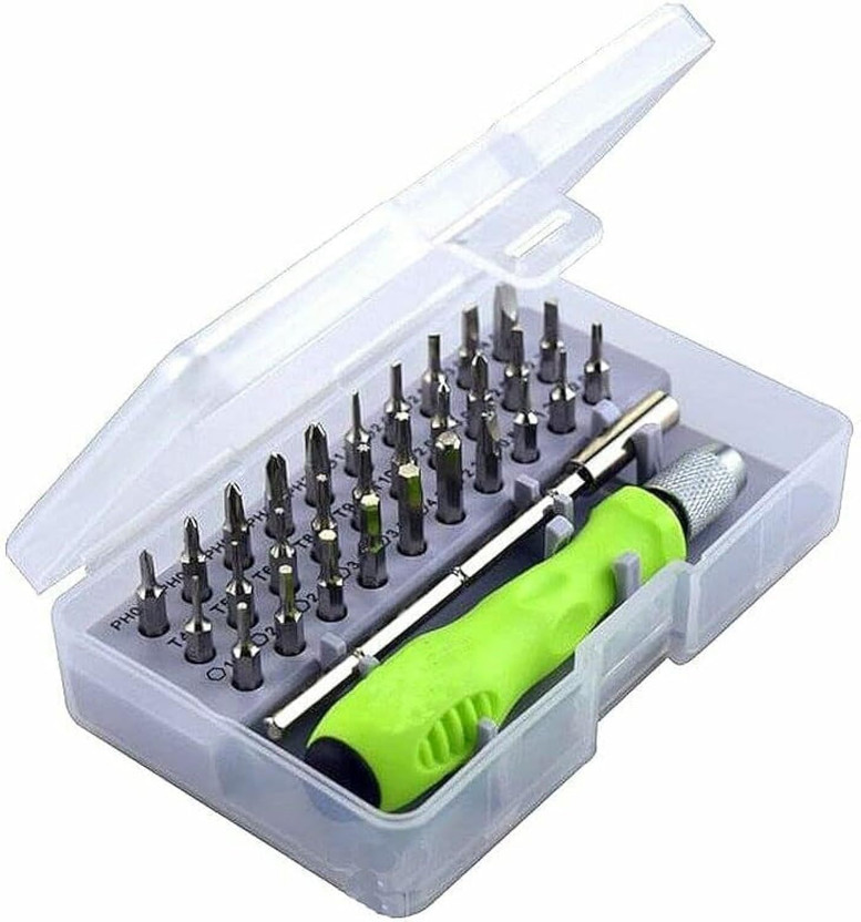 Toolihub Mini Screwdrivers Kit with Extension Rod Precision Screwdriver Set Precision Screwdriver Set(Pack of 32)