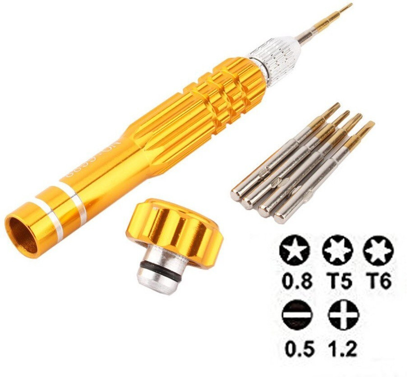ATOOLS 5 in 1 mobile repairing tool kit Precision Screwdriver Set(Pack of 5)