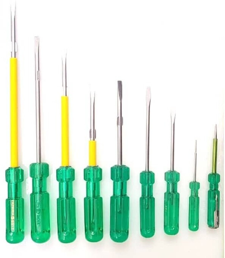 TAPARIA Flat Head Combination Screwdriver Set(Pack of 7)